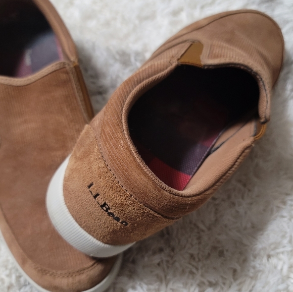 L.L.Bean Men's Suede Slip-On Loafer Shoes Size 11 M - Picture 2 of 9